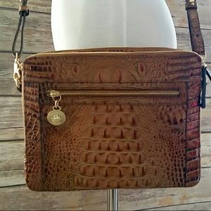 Brahmin large crossbody/iPad tote